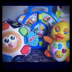 3 electronic baby toys